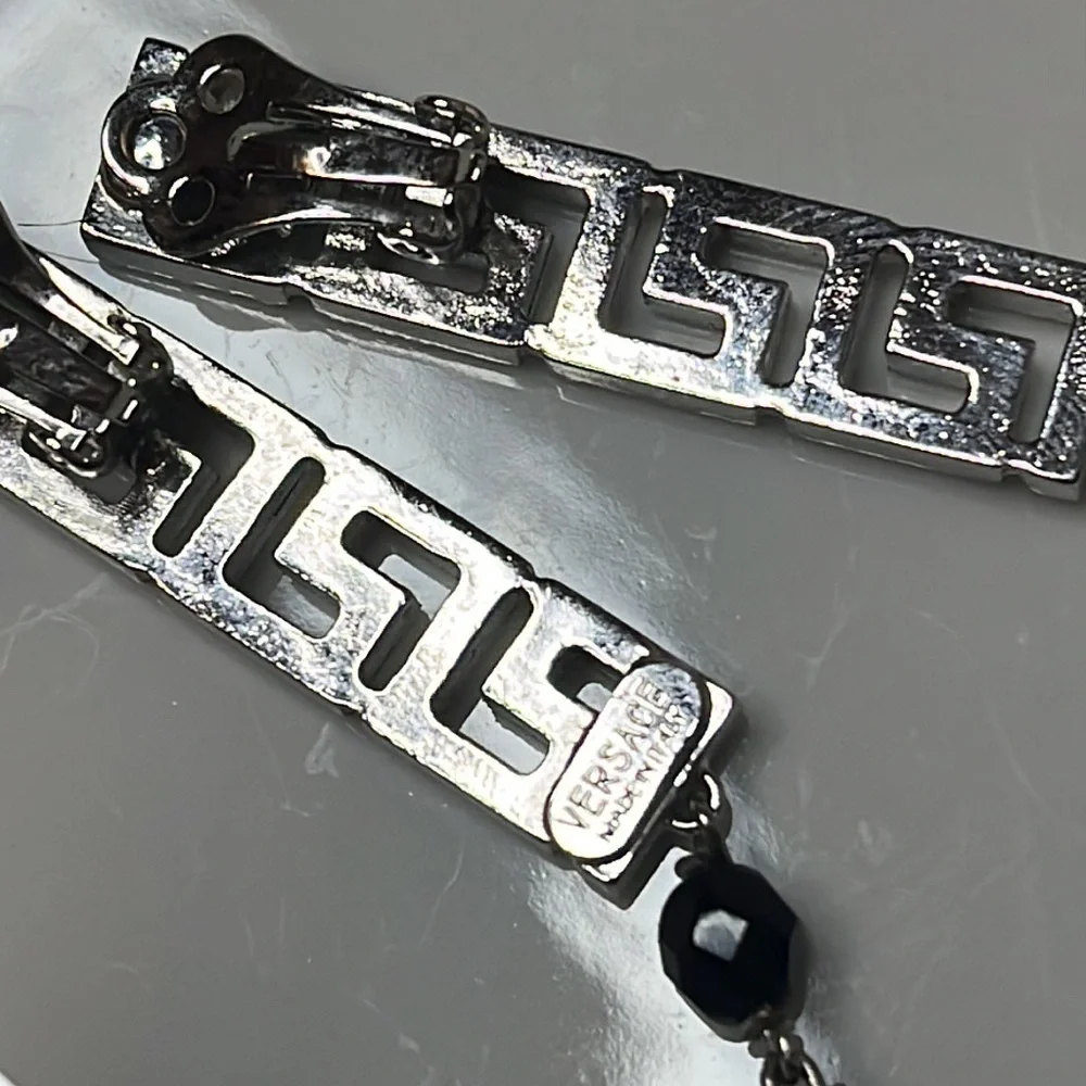 VERSACE EARRINGS - Picture 3 of 5